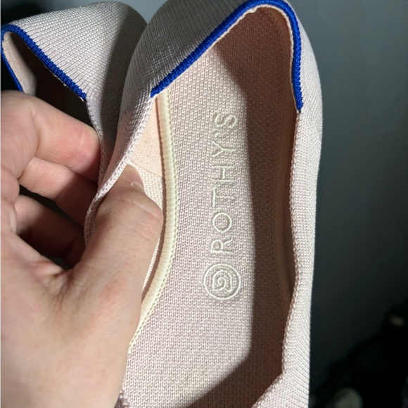 Rothy’s Blush Pink Rounded Toe Flats Womens Size 8.5 - Picture 6 of 8